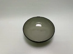 BLACK PORCELAIN LARGE BOWL