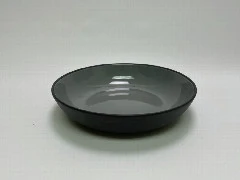 BLACK PORCELAIN MEDIUM BOWL